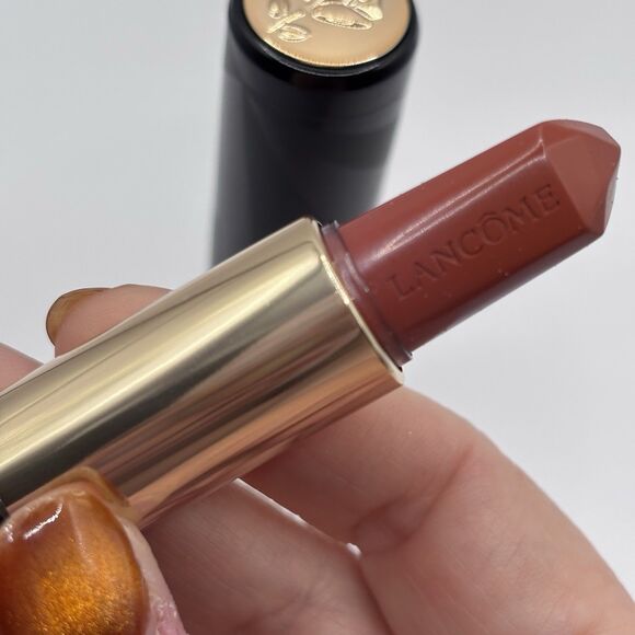 LANCOME L'Absolu Rouge Ruby Cream Lipstick 274 COEUR DE RUBIS (Satin Tawny Nude) - Picture 10 of 10